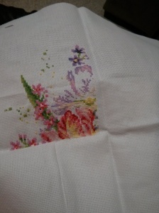 This is by far the biggest cross stitch I have ever tackled!